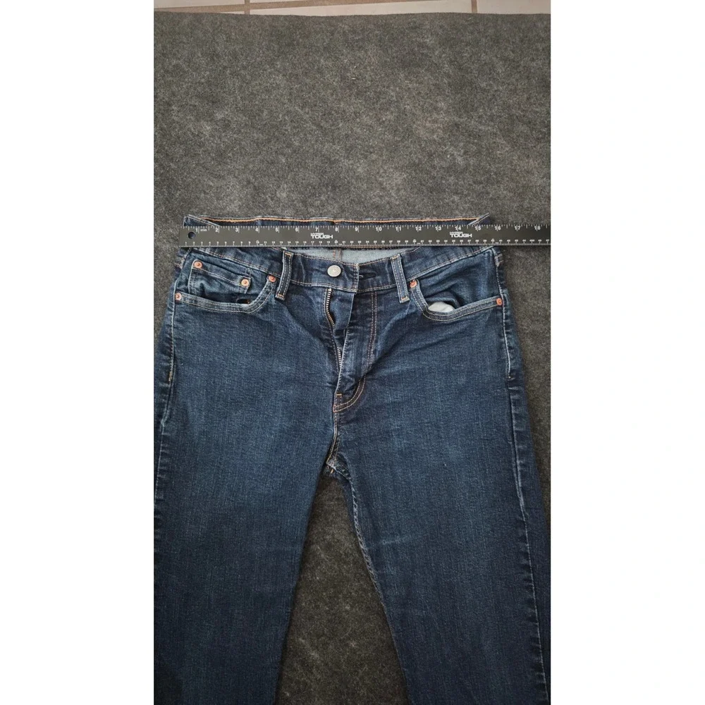 Levis 514 Straight Fit Jeans Mens 33x30 Dark Wash Blue Denim Pants